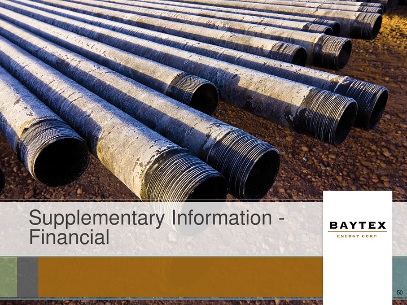 June Presentation – Baytex Energy Corp. – slide 46