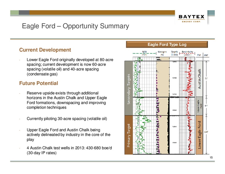 July Presentation – Baytex Energy Corp. – slide 12