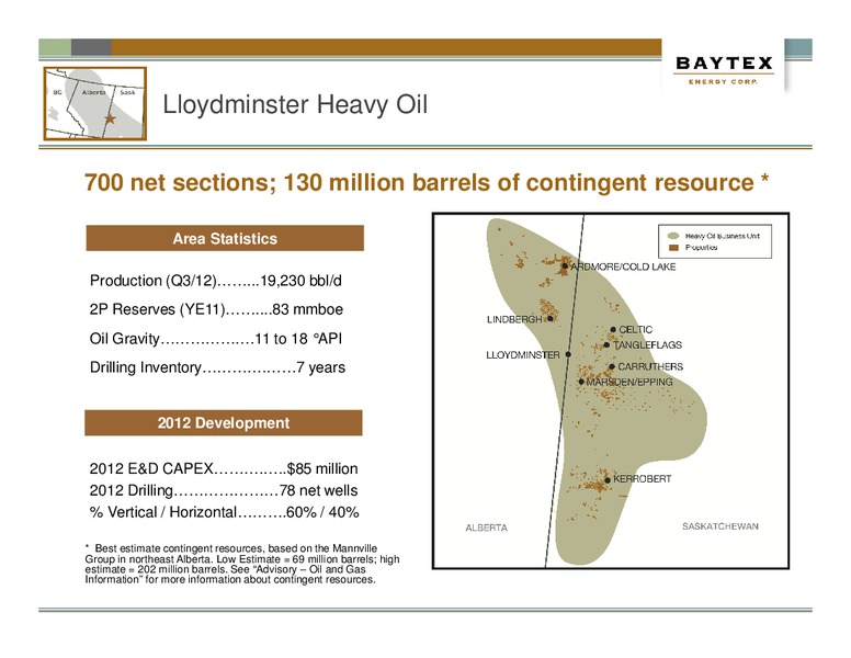 NOVEMBER PRESENTATION – Baytex Energy Corp. – slide 32