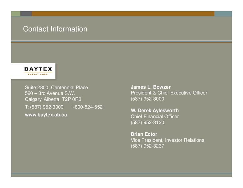 NOVEMBER PRESENTATION – Baytex Energy Corp. – slide 59