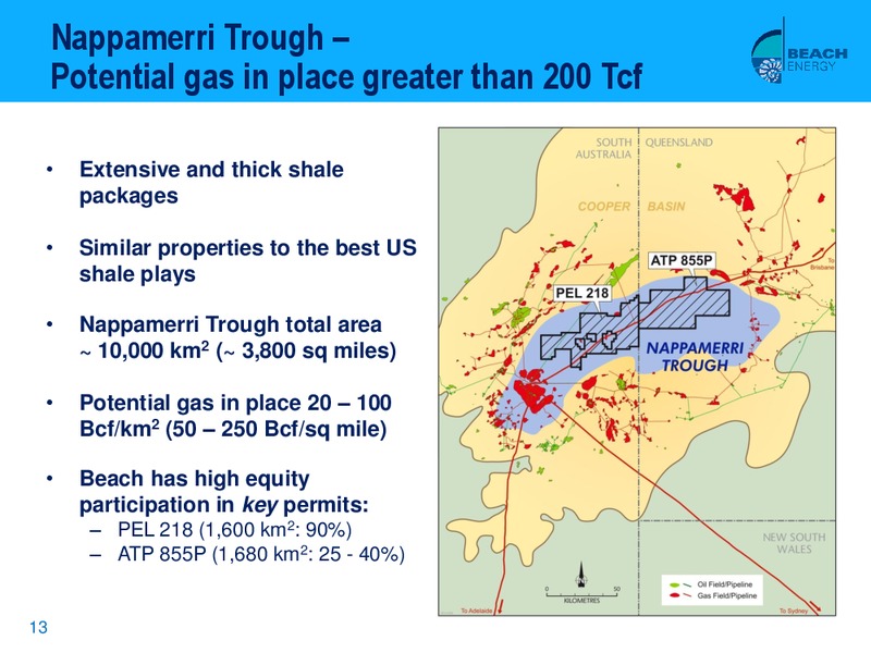 7TH ANNUAL INVESTMENT CONFERENCE – Beach Energy Limited – slide 12