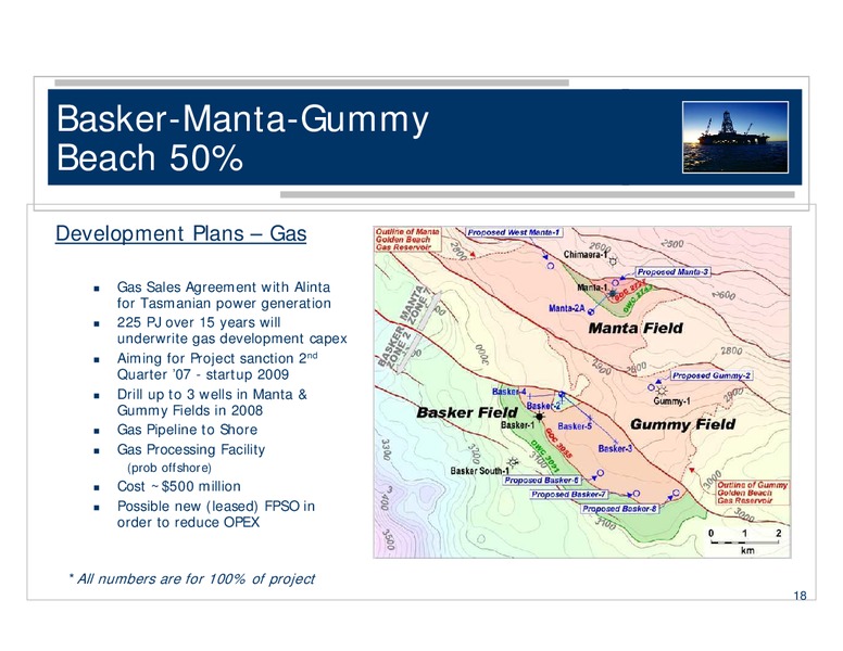 MARCH 2007 INVESTORS PRESENTATION – Beach Energy Limited – slide 18
