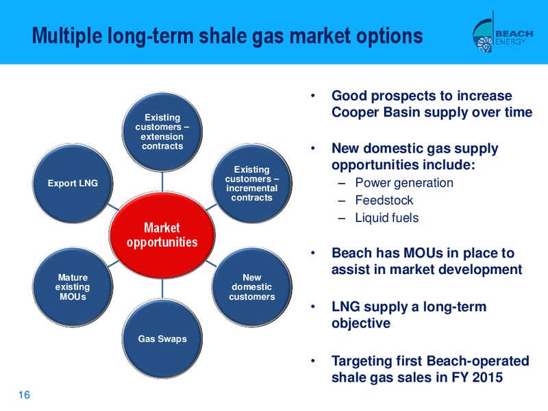 IIR 2010 SHALE GAS BRIEFING BRISBANE – Beach Energy Limited – slide 15