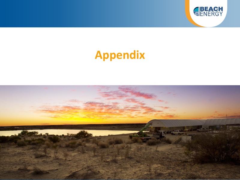 NON DEAL ROADSHOW – Beach Energy Limited – slide 54