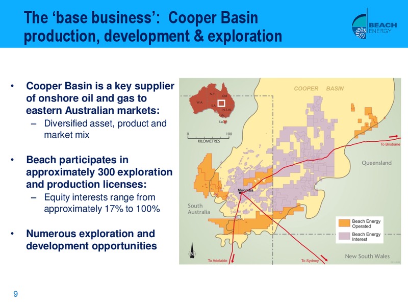 WILSON HTM ENERGY CONFERENCE – Beach Energy Limited – slide 8