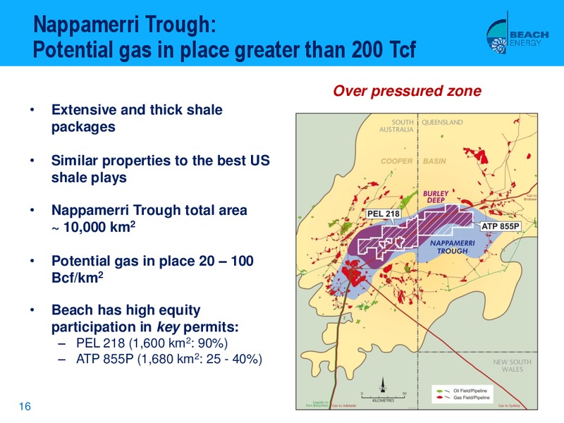 WILSON HTM ENERGY CONFERENCE – Beach Energy Limited – slide 15