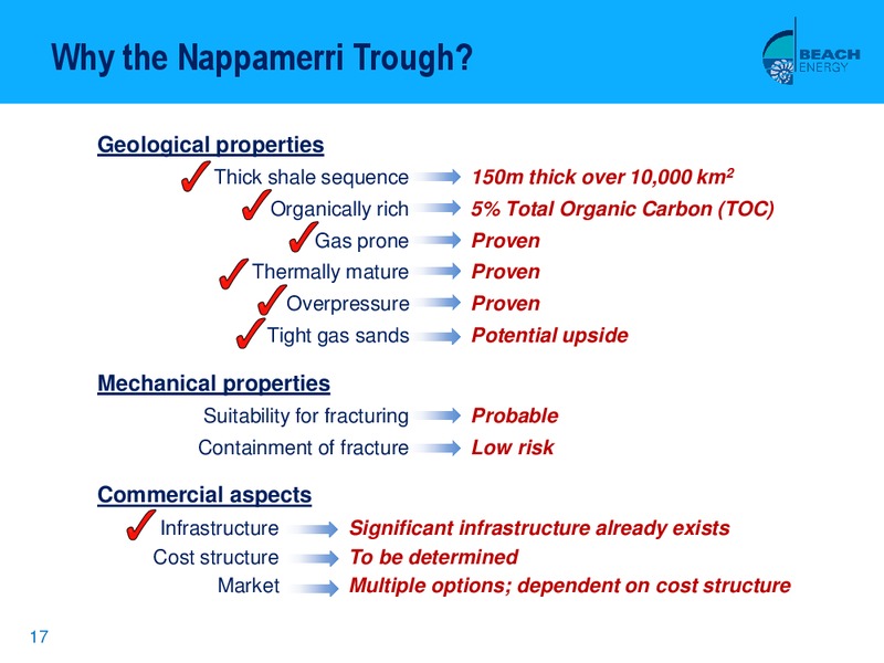 WILSON HTM ENERGY CONFERENCE – Beach Energy Limited – slide 16