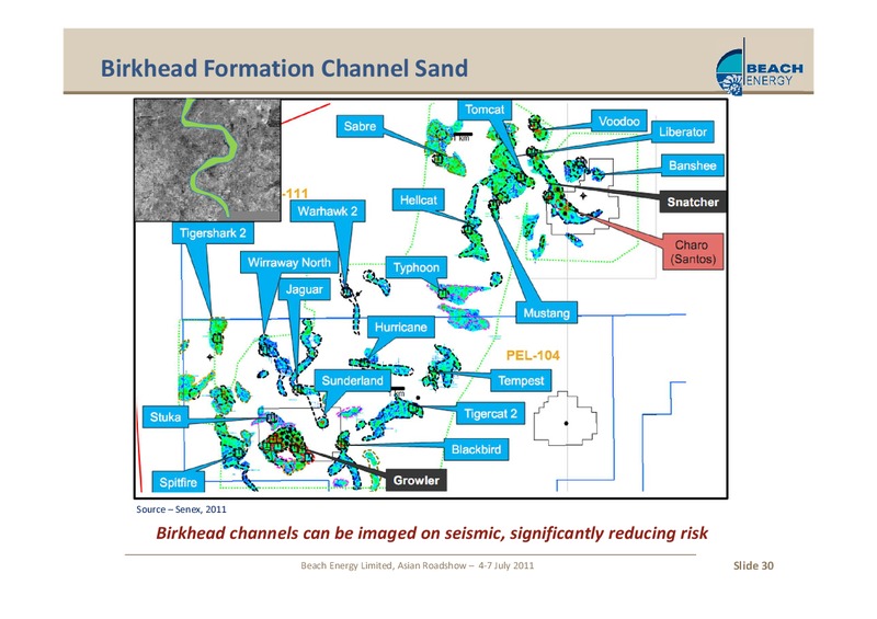 JULY 2011 CORPORATE PRESENTATION – Beach Energy Limited – slide 29