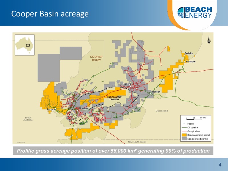FY14 Full Year Results Roadshow – Beach Energy Limited – slide 3