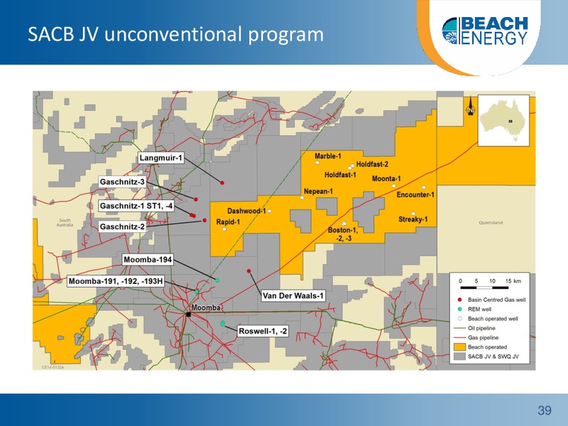 FY14 Full Year Results Roadshow – Beach Energy Limited – slide 38