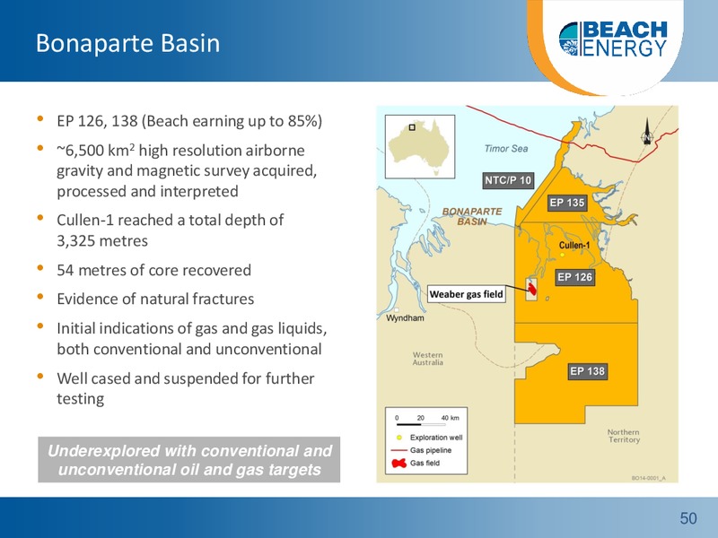 FY14 Full Year Results Roadshow – Beach Energy Limited – slide 49