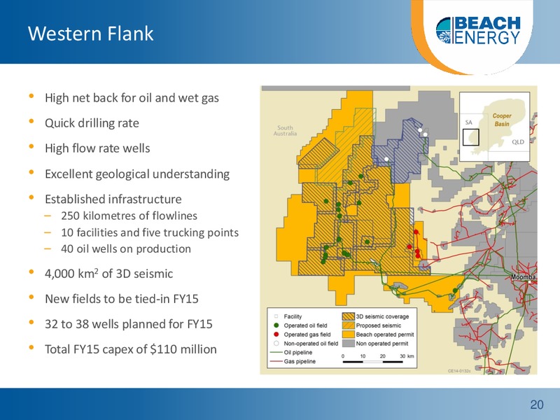 FY14 FULL YEAR RESULTS ROADSHOW – Beach Energy Limited – slide 19