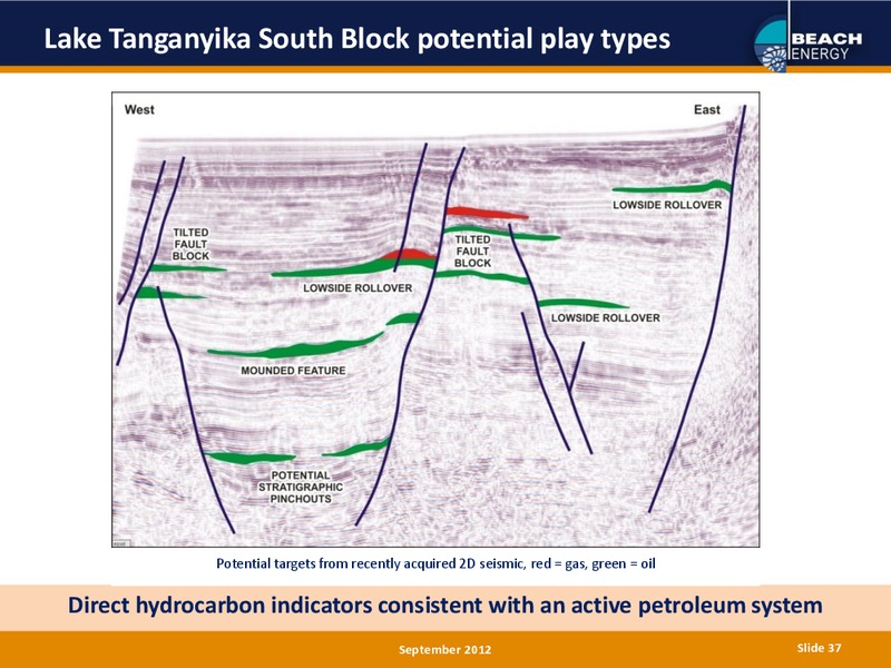 SEPTEMBER 2012 INVESTOR PRESENTATION – Beach Energy Limited – slide 36