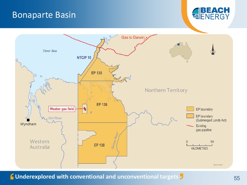 SEPTEMBER 2013 INVESTOR BRIEFINGS – Beach Energy Limited – slide 54
