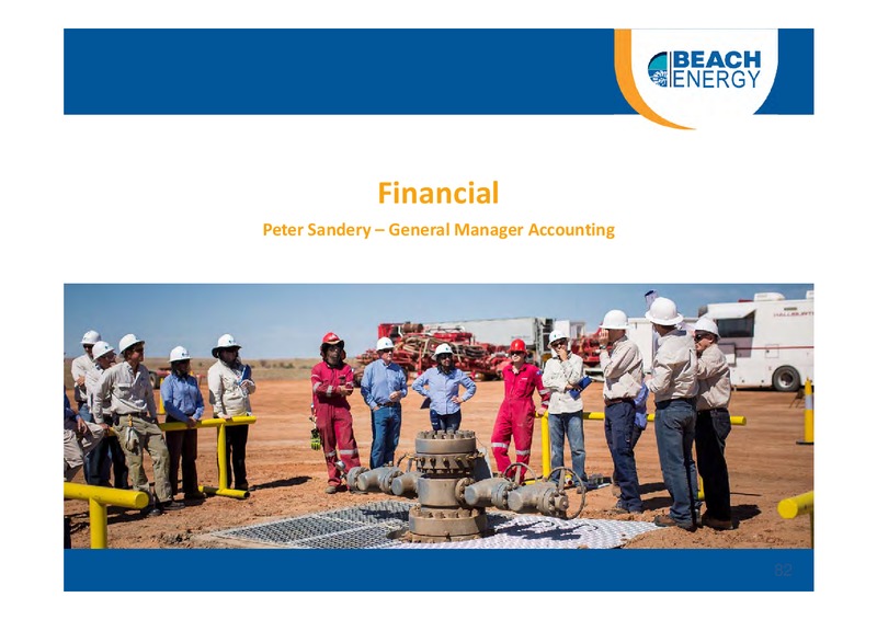 NOVEMBER 2013 INVESTOR PRESENTATION – Beach Energy Limited – slide 81