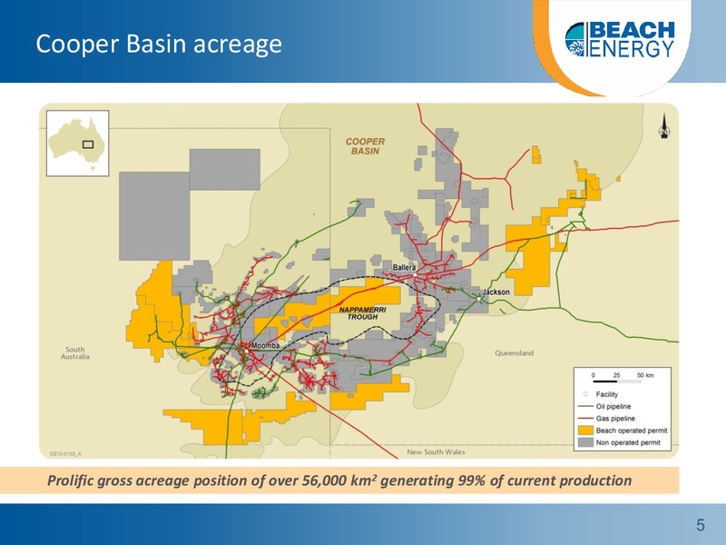 Non deal roadshow – Beach Energy Limited – slide 4