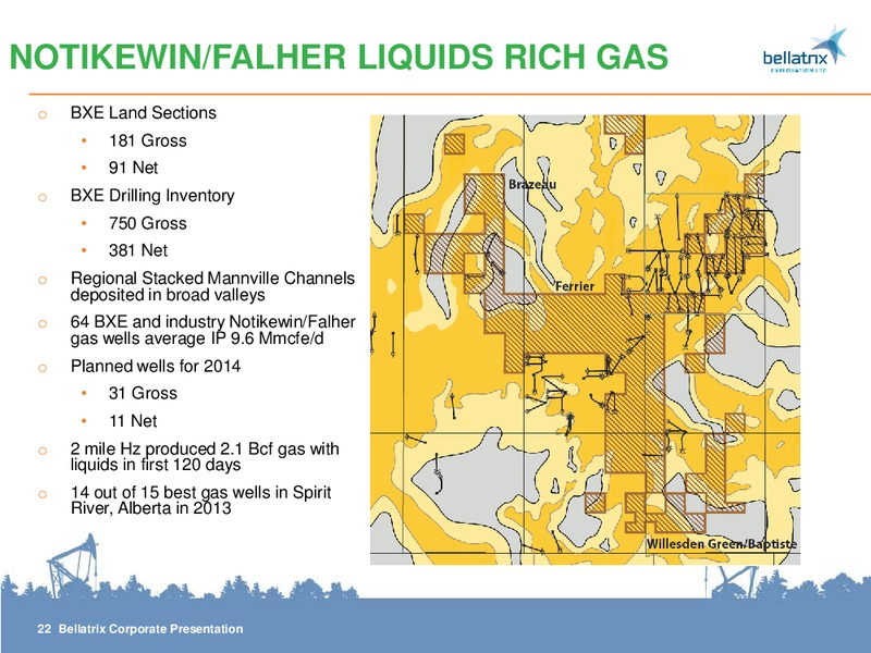 CORPORATE PRESENTATION – Bellatrix Exploration Ltd. – slide 22
