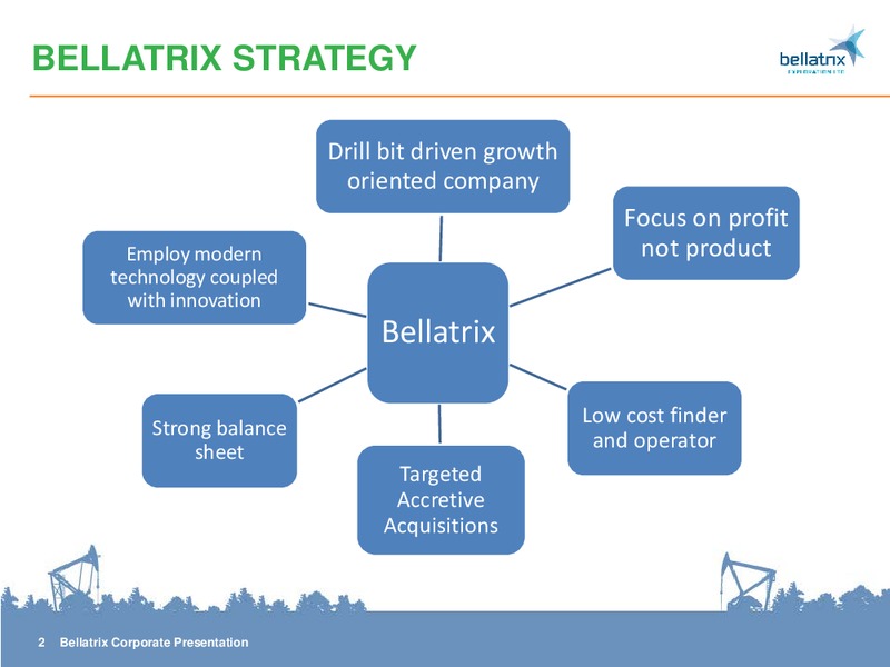 AUGUST 2014 CORPORATE PRESENTATION – Bellatrix Exploration Ltd. – slide 2