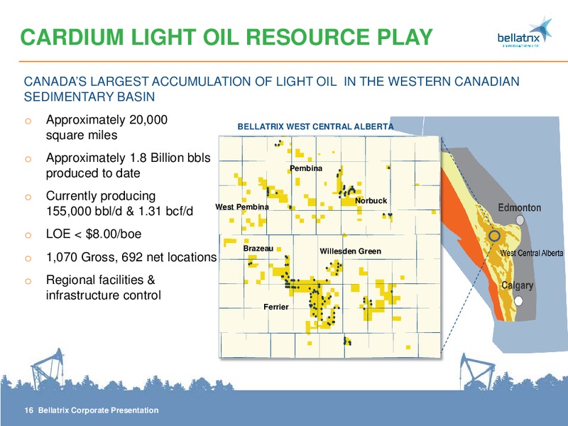 CORPORATE PRESENTATION – Bellatrix Exploration Ltd. – slide 16