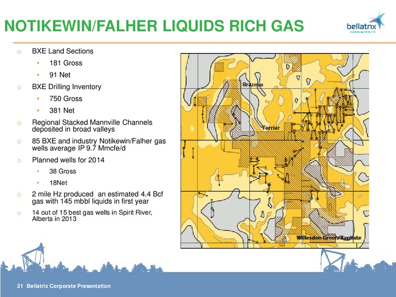 CORPORATE PRESENTATION – Bellatrix Exploration Ltd. – slide 21