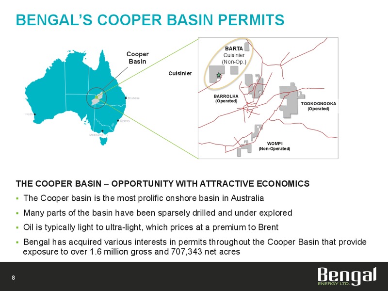 Annual General Meeting – Bengal Energy Ltd – slide 6