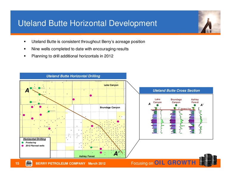 COMPANY UPDATE – Berry Petroleum Company – slide 14