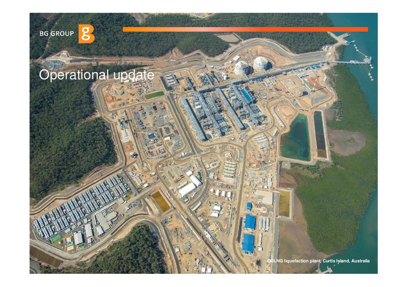 Investor Update – BG Group – slide 5