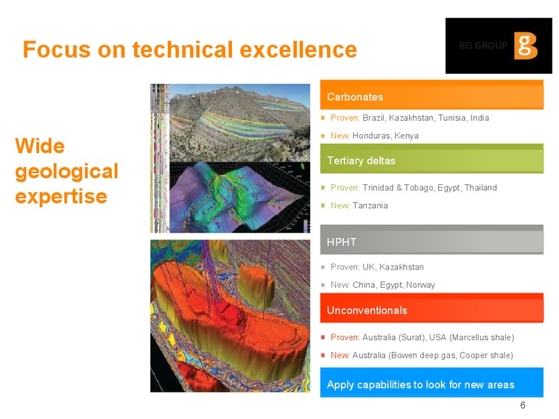 20th Annual Africa Oil Week BG Group Africa portfolio and development – BG Group – slide 5