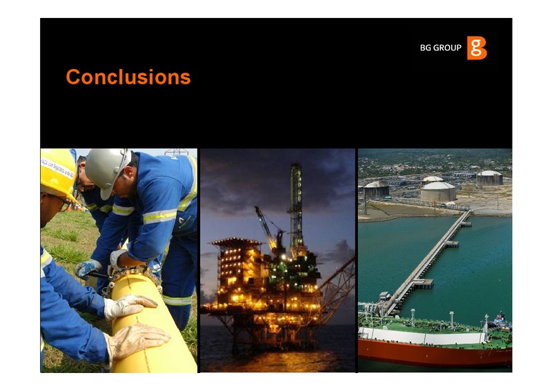 The Integrated Gas Major – BG Group – slide 71