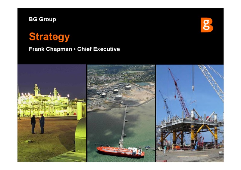 The Integrated Gas Major Presentation – BG Group – slide 9