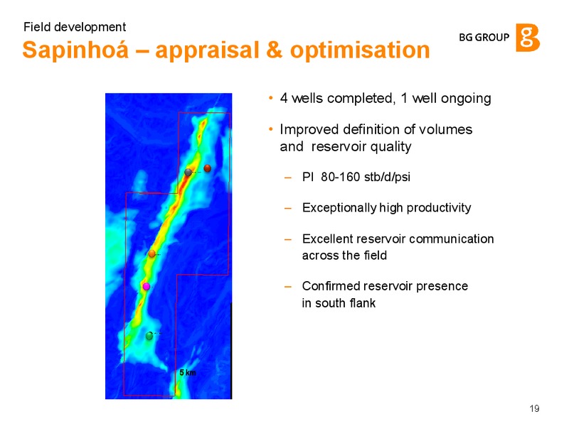 Field Development – BG Group – slide 18