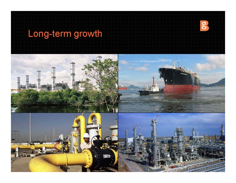 Q1 2005 Results and Strategy Presentation – BG Group – slide 18