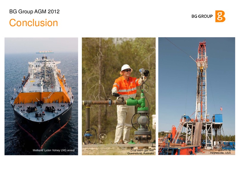 Annual General Meeting – BG Group – slide 10