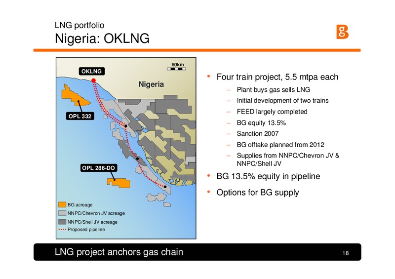 Lehman Brothers Conference London – BG Group – slide 17