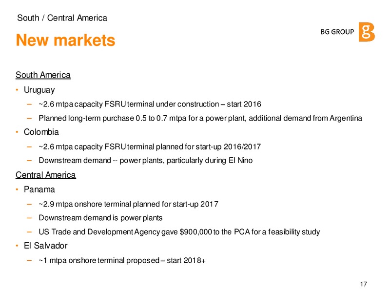 General Assembly 2015 – BG Group – slide 16