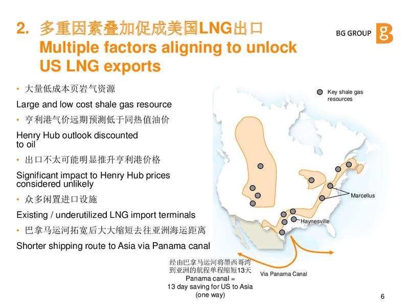 The Influence of North American LNG Exports on the Asian Gas Market – BG Group – slide 5