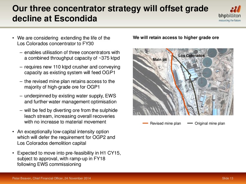 November 2014 Investor Presentation – BHP Billiton Limited – slide 65