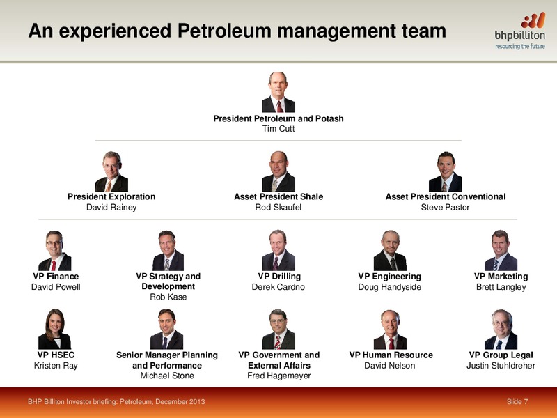INVESTOR BREIFING 2013 – BHP Billiton Limited – slide 5