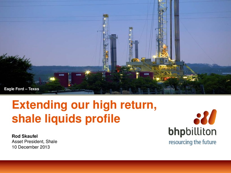 INVESTOR BREIFING 2013 – BHP Billiton Limited – slide 54