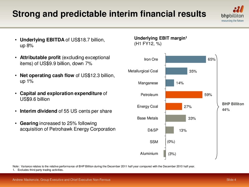 Presents at Citis Global Resources Conference – BHP Billiton Limited – slide 3