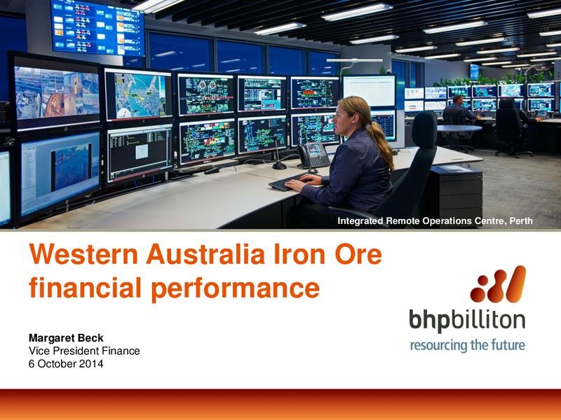 October 2014 Shareholder Analyst Call – BHP Billiton Limited – slide 43