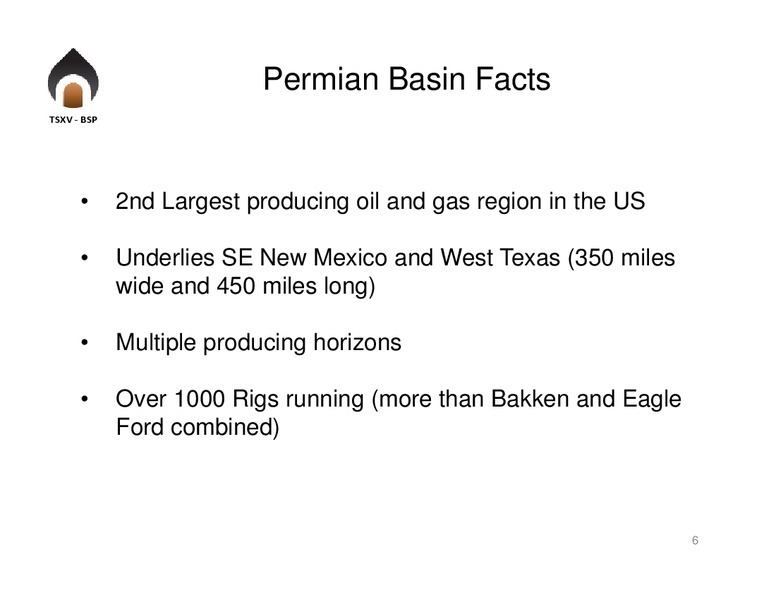 Investor Presentation – Big Sky Petroleum Corp. – slide 5