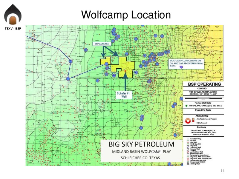 Investor Presentation – Big Sky Petroleum Corp. – slide 10