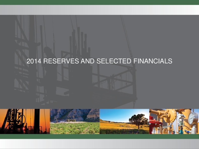 SCOTIA HOWARD WEIL 43RD ANNUAL ENERGY CONFERENCE – Bill Barrett Corp. – slide 36