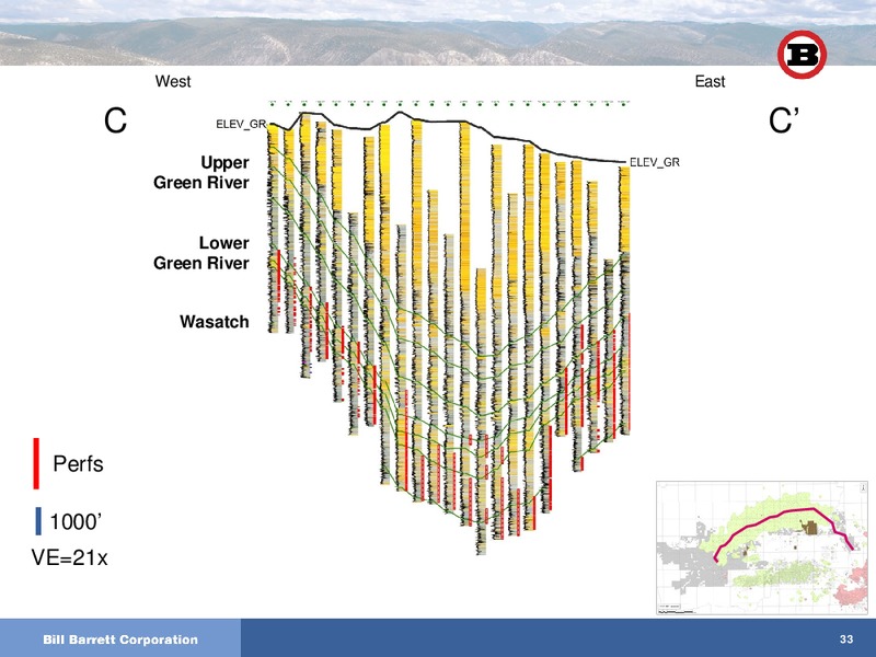 AAPG 2013 ANNUAL CONVENTION – Bill Barrett Corp. – slide 31