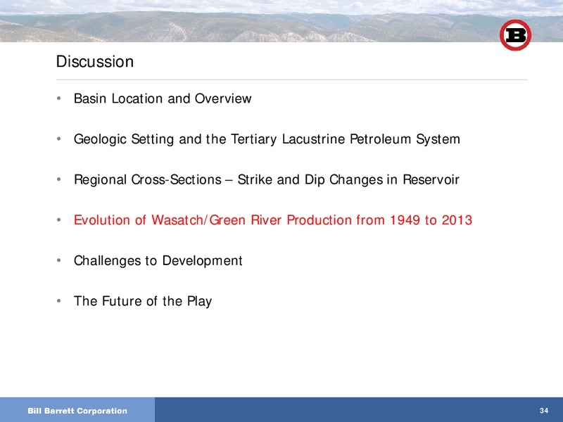 AAPG 2013 ANNUAL CONVENTION – Bill Barrett Corp. – slide 32