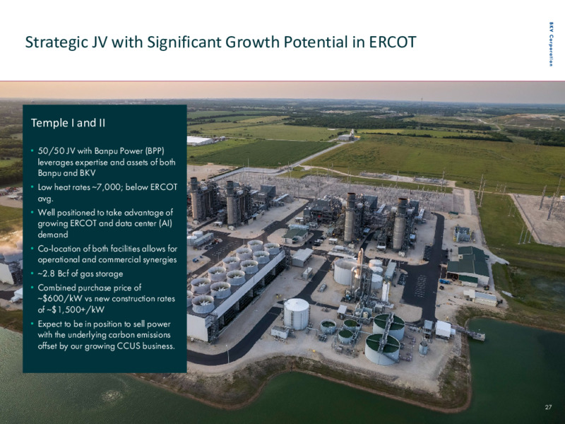 February 2025 Investor Presentation – BKV Corporation – slide 27