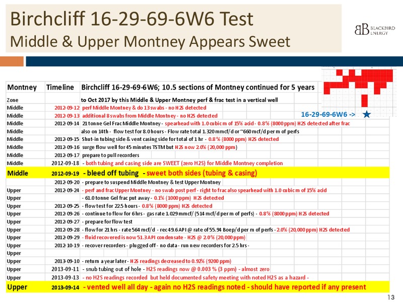 INVESTOR PPRESENTATION – Blackbird Energy Inc. – slide 11