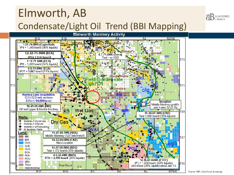 INVESTOR PPRESENTATION – Blackbird Energy Inc. – slide 6