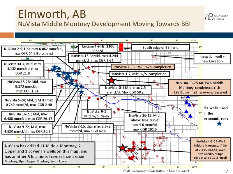 INVESTOR PPRESENTATION – Blackbird Energy Inc. – slide 15